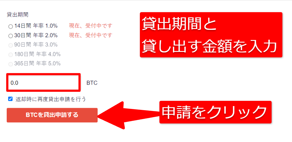 貸暗号資産サービス登録8