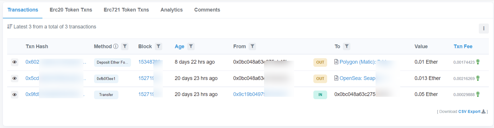 メタマスク確認④